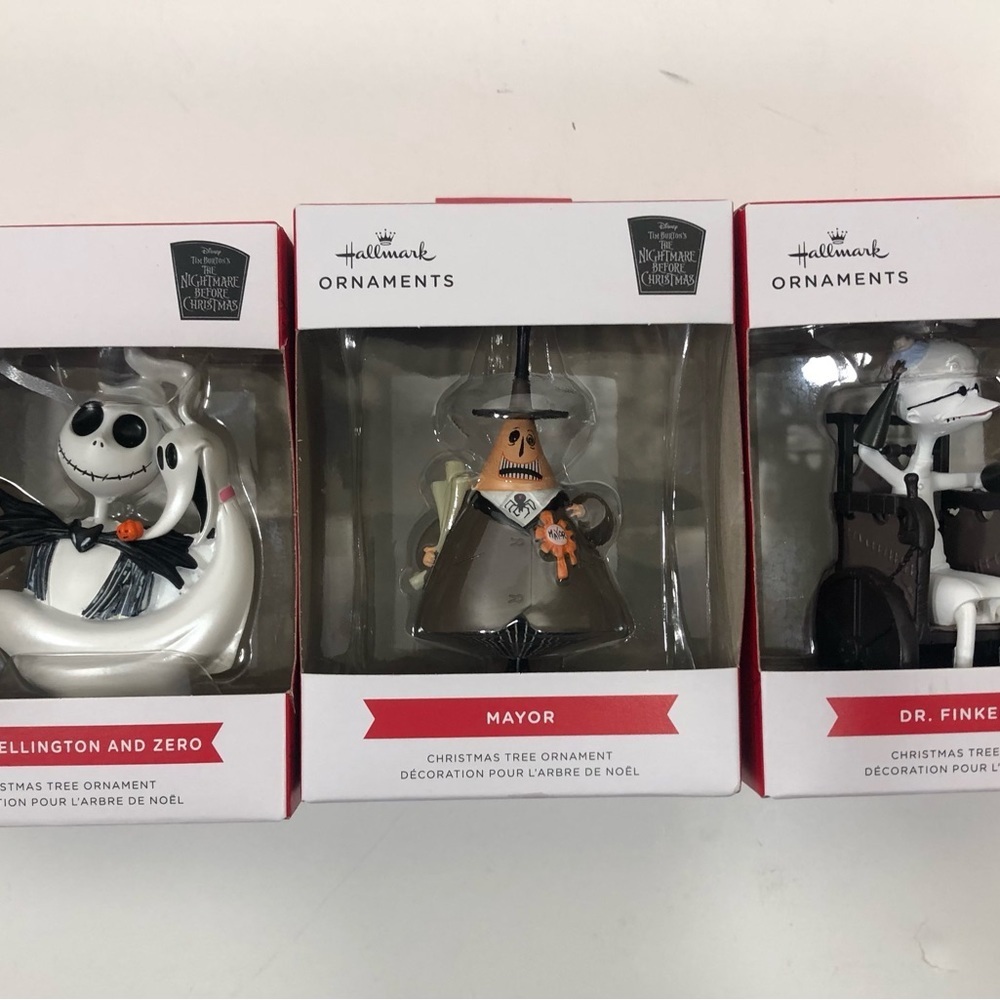 Jack/Mayor/Dr. Finklestein Ornaments
